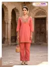Trendy Touch Vol 3 By Tips Tops Rayon Embroidery Co Ord Set